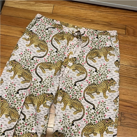 Printfresh Leopard Print Cotton Pajama Pants - Picture 5 of 8